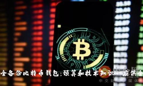 如何安全备份比特币钱包：预算和技术知识一应俱全的指南