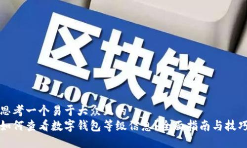 思考一个易于大众且的  
如何查看数字钱包等级信息？全面指南与技巧