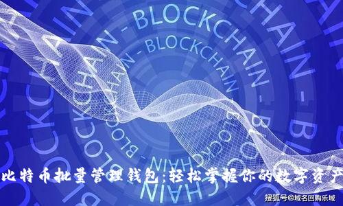 比特币批量管理钱包：轻松掌握你的数字资产