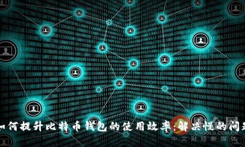 如何提升比特币钱包的使用效率：解决慢的问题